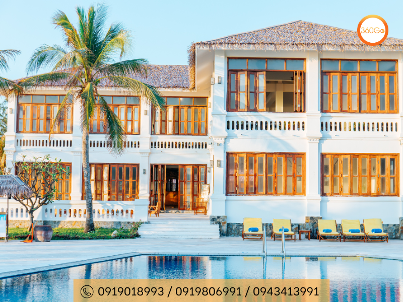 Allezboo Beach Resort nằm ngay trung tâm Mũi Né - Du lịch 360Go 